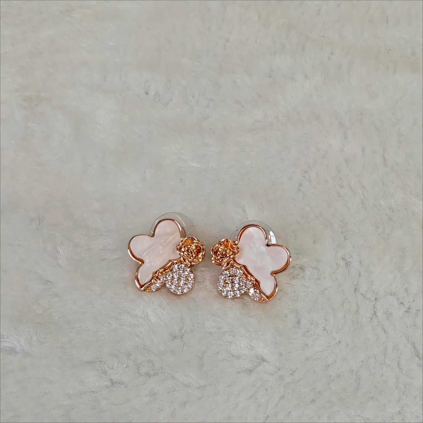 Dramatic Black Cubic Zirconia Studs