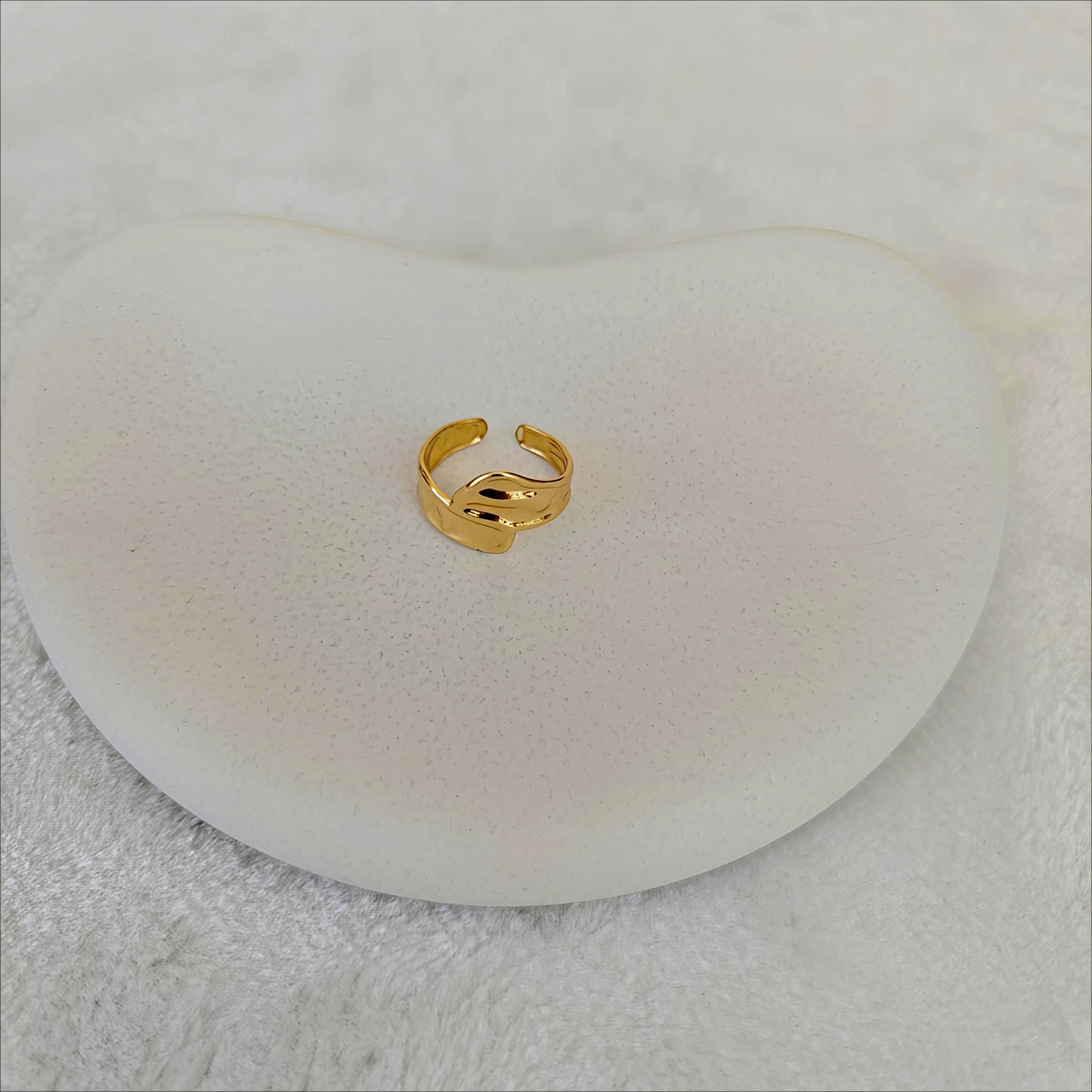 Leaf Wrap Adjustable Ring