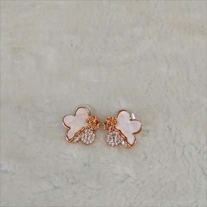 Dramatic Black Cubic Zirconia Studs