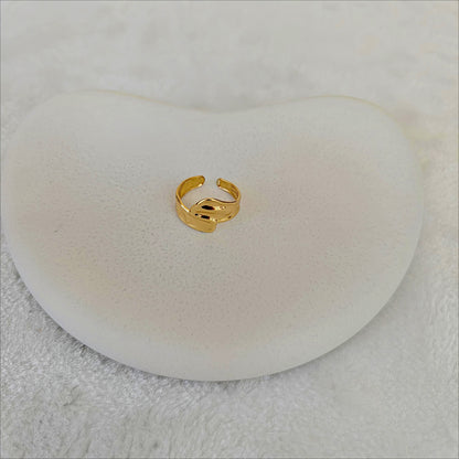 Leaf Wrap Adjustable Ring
